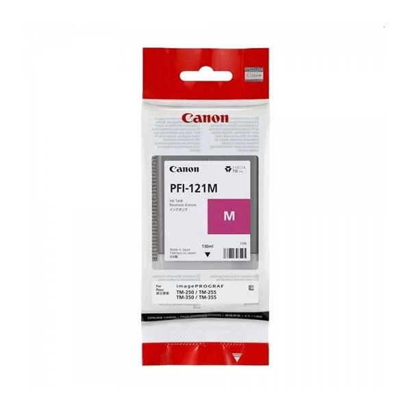 Оригинален патрон Canon PFI-121, 130 ml, Magenta