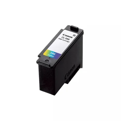 Оригинален патрон Canon CL-586, 180 страници/5%, Color
