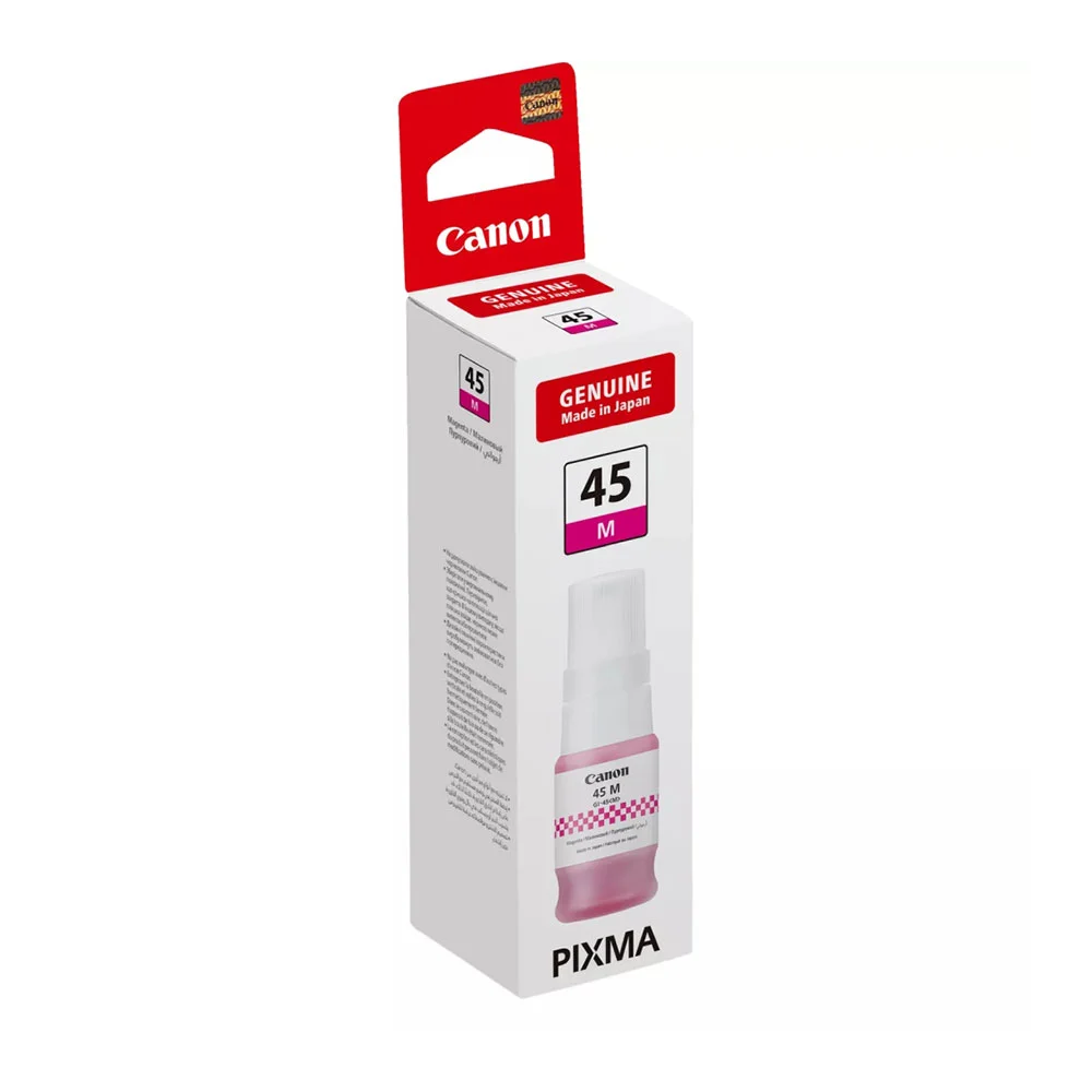 Оригинално мастило за принтер Canon GI-45M, GX1040/2040, 3000 страници/5%, Magenta