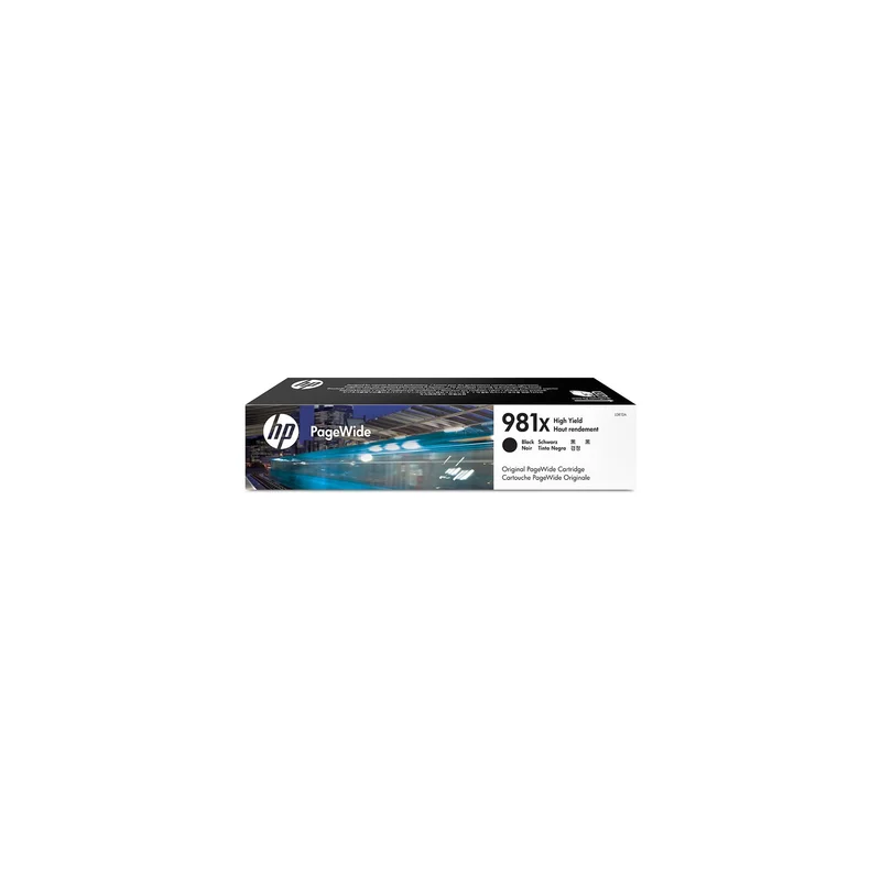 Оригинален патрон HP 981X, L0R12A, 11000 страници/5%, Black