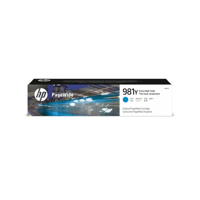 Оригинален патрон HP L0R13A, 981Y, 16 000 страници/5%, Cyan