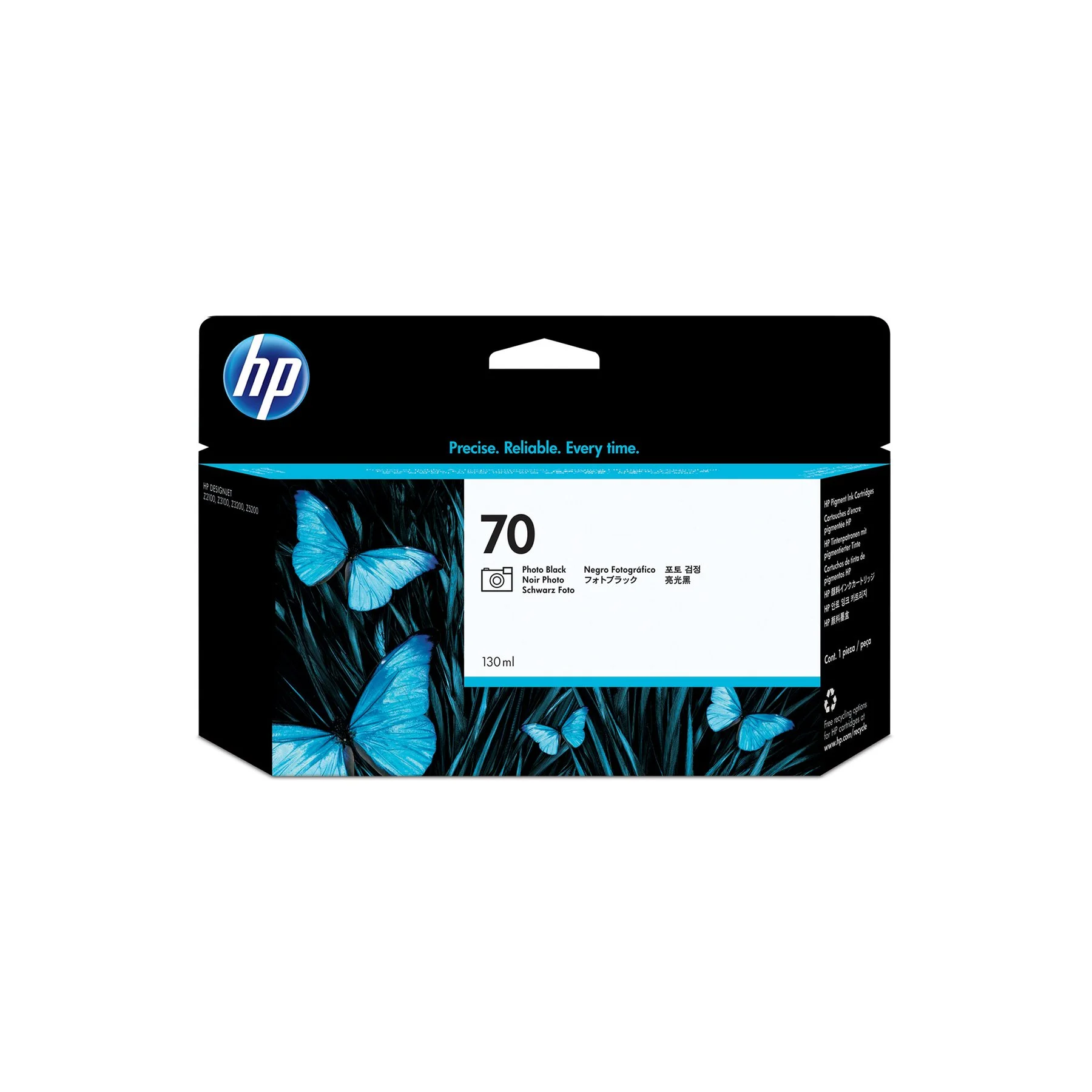Оригинален патрон HP C9449A, 130 ml, NO70, Photo Black
