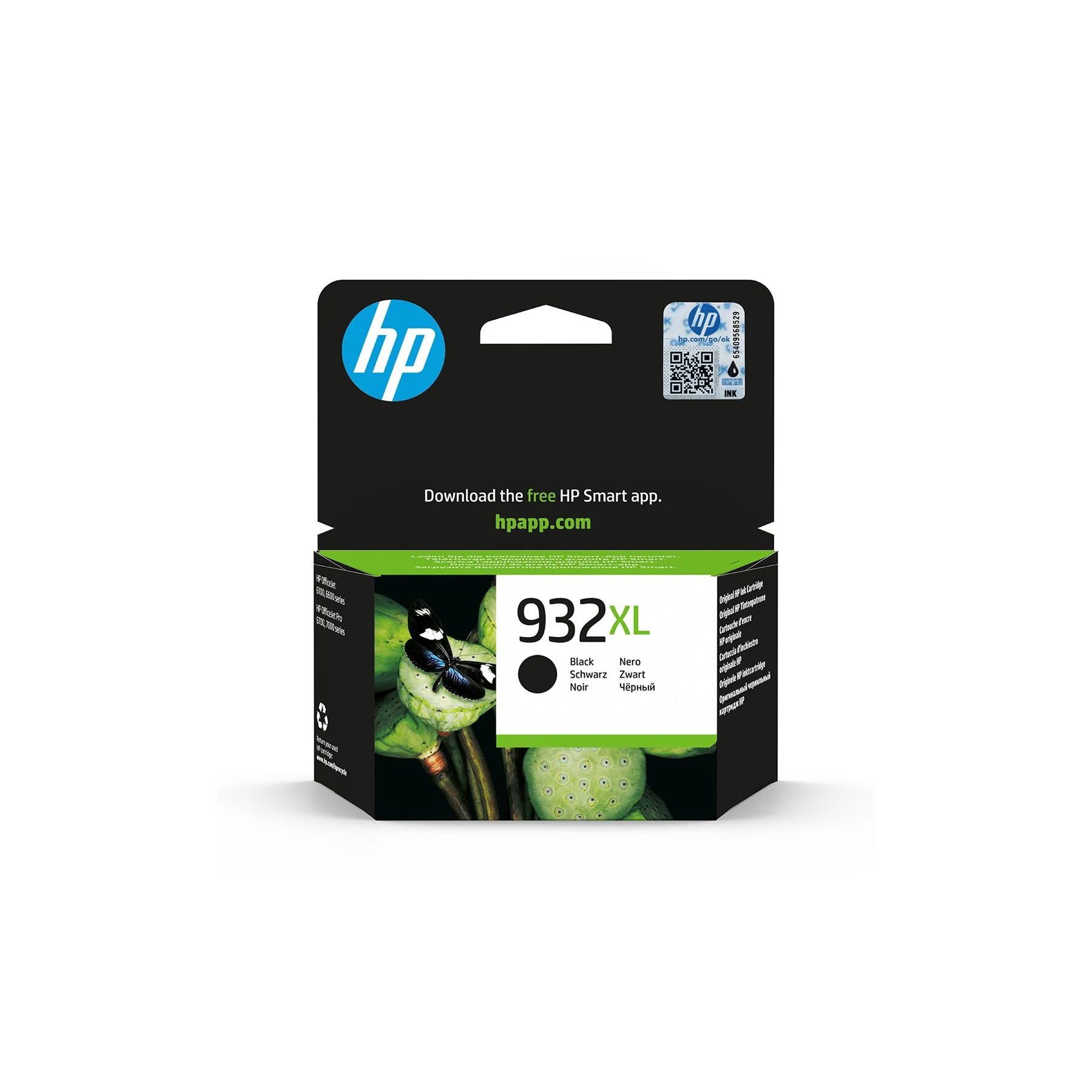 Оригинален патрон HP CN053AE, NO932XL, 1000 страници/5%, Black