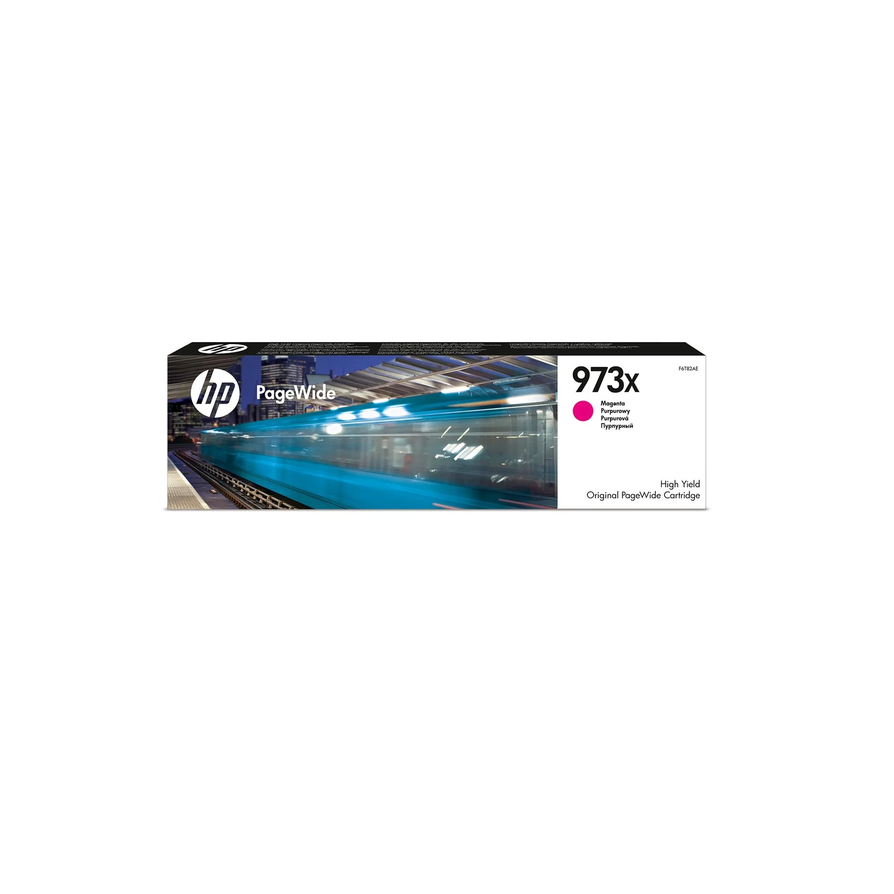 Оригинален патрон HP F6T82AE, 973X, PW, 452/477, 7000 страници/5%, Magenta