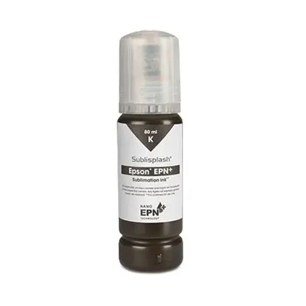 Съвместимо мастило за принтер Epson EcoTank, Sublisplash EPN+, 80 ml, Black