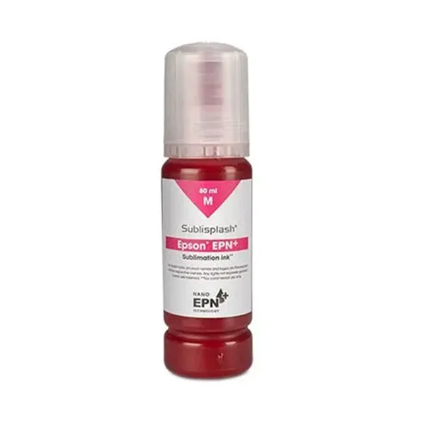 Съвместимо мастило за принтер Epson EcoTank, Sublisplash EPN+, 80 ml, Magenta