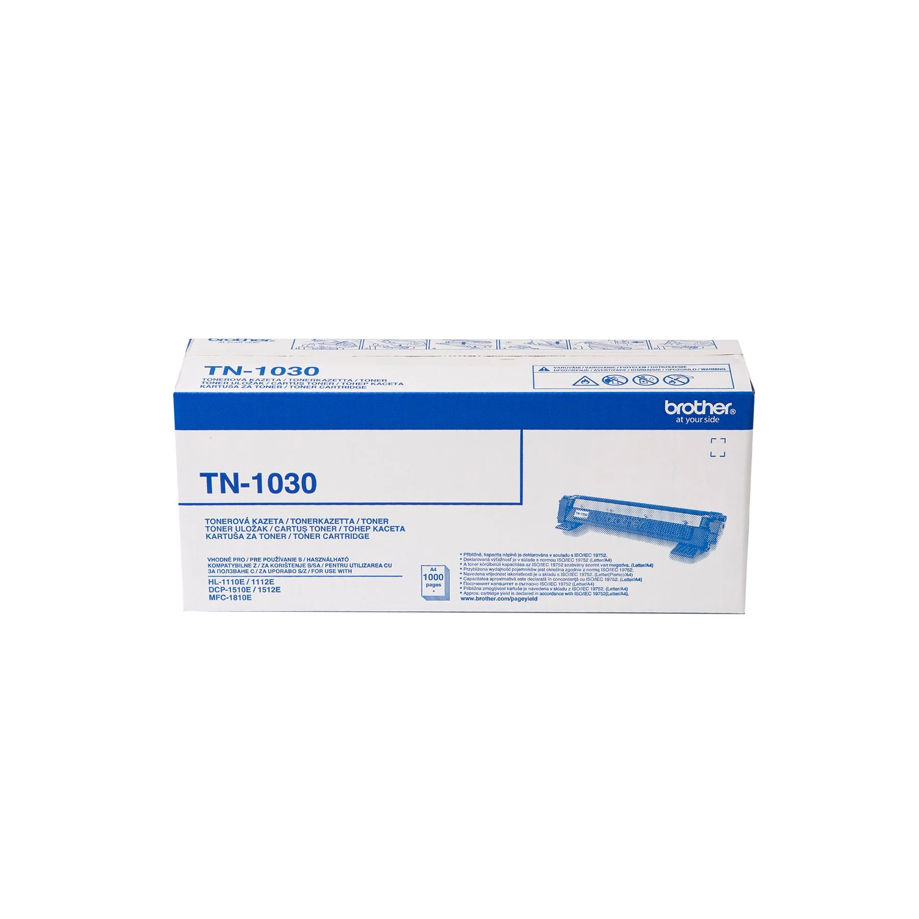 Оригинална тонер касета Brother TN1030, HL1010E/HL1112/DCP1512, 1000 страници/5%, Black