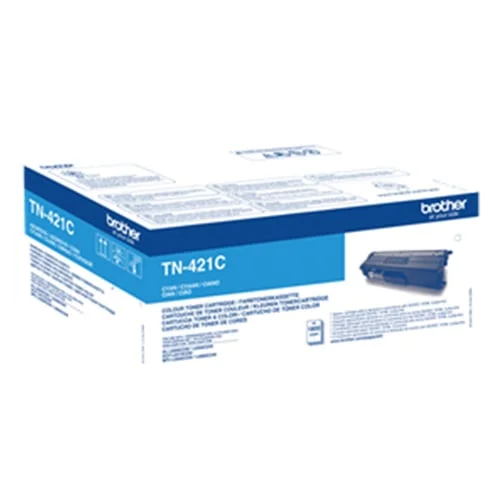 Оригинална тонер касета Brother TN421C, 1800 страници/5%, Cyan