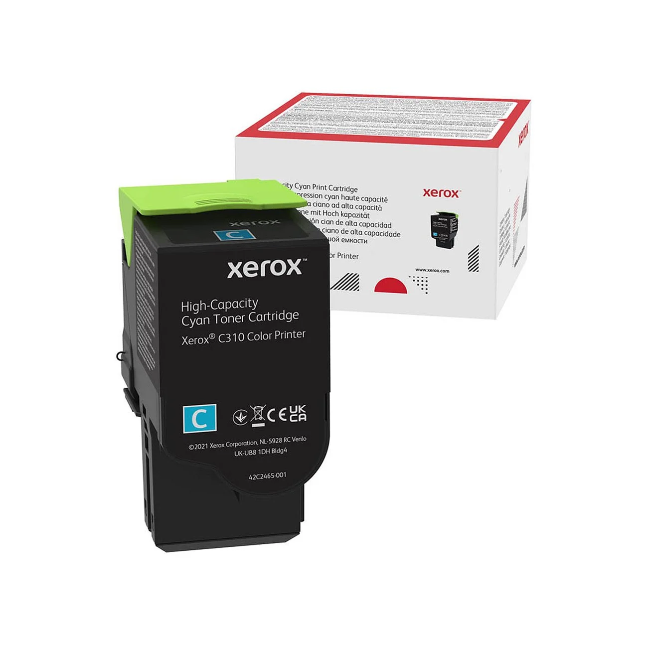 Оригинална тонер касета Xerox 006R04369, C310/C315, 5500 страници/5%, Cyan