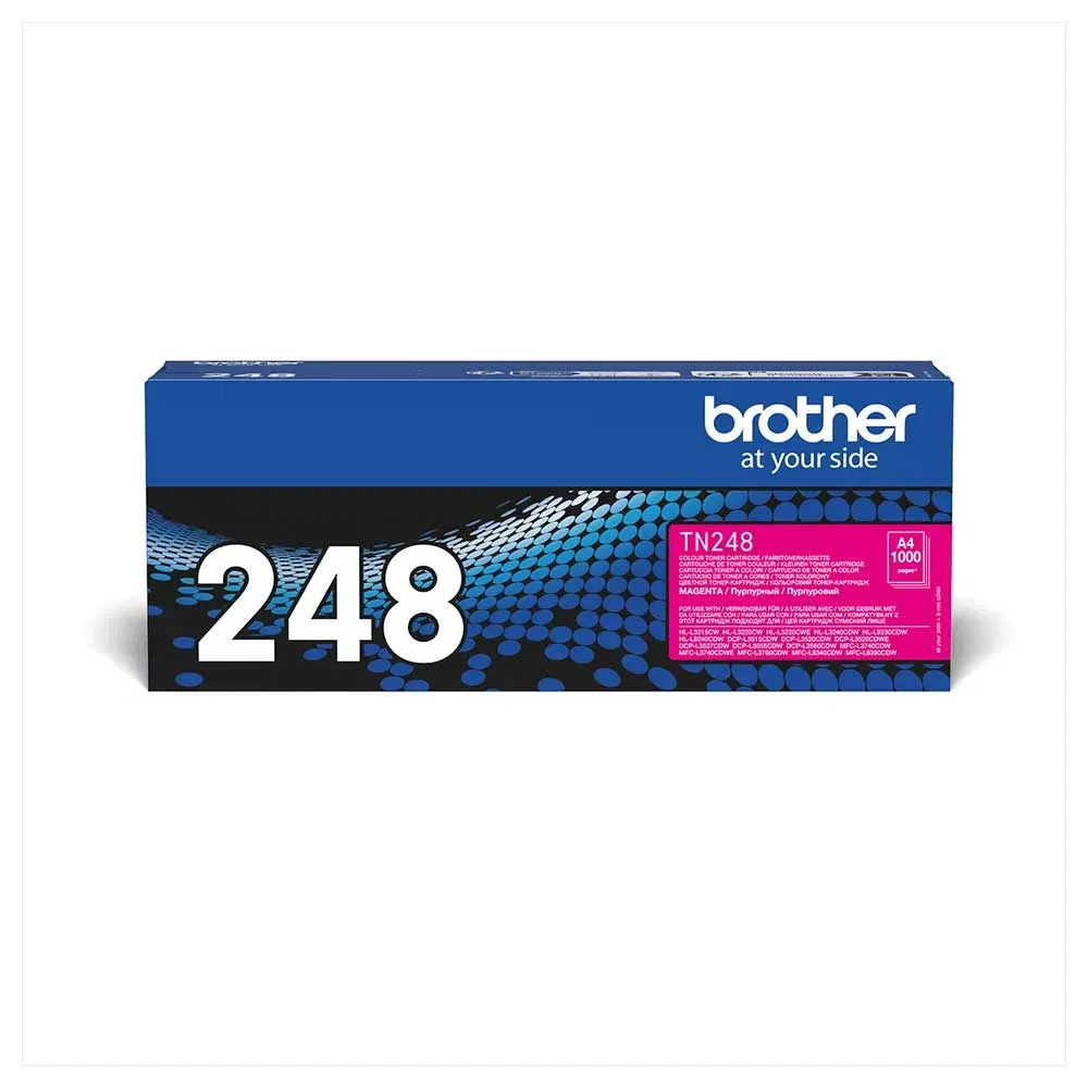 Оригинална тонер касета Brother TN-248M, 1000 страници/5%, Magenta
