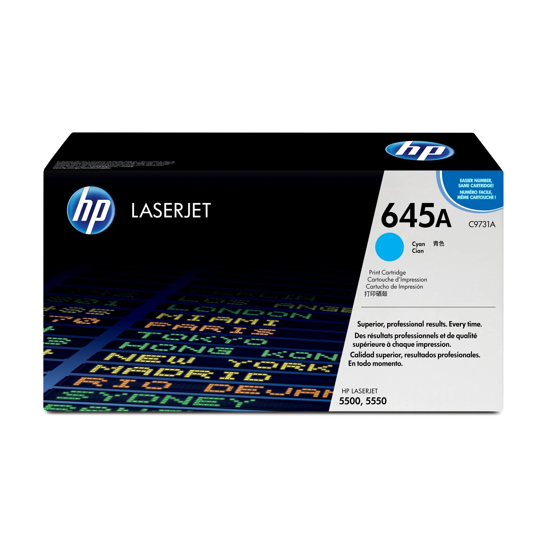 Оригинална тонер касета HP C9731A, CLJ 5500, 12 000 страници/5%, Cyan