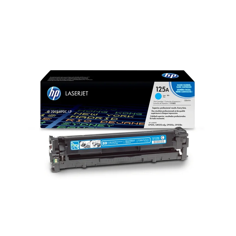 Оригинална тонер касета HP CB541A, 1400 страници/5%, Cyan