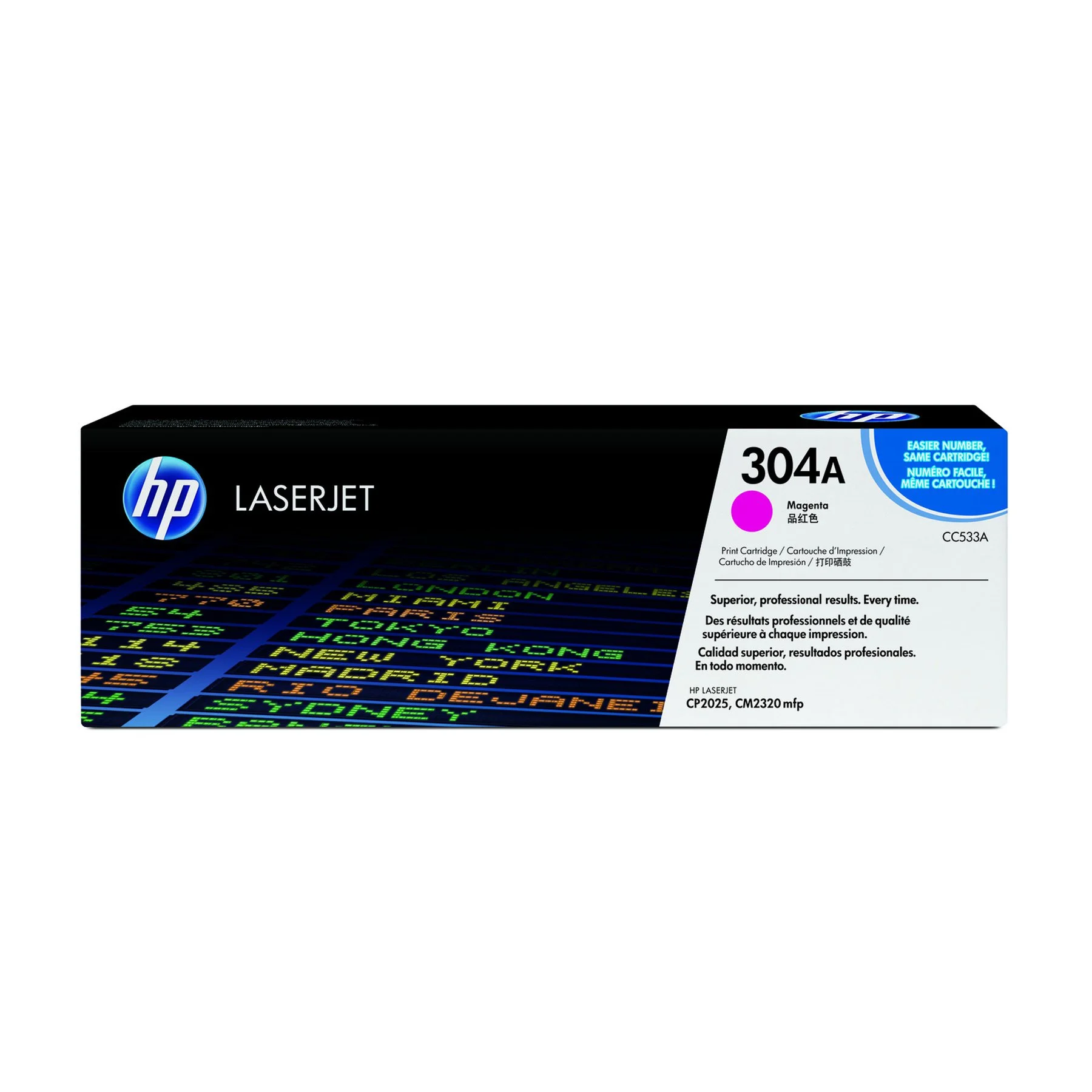 Оригинална тонер касета HP CC533A, 2800 страници/5%, Magenta