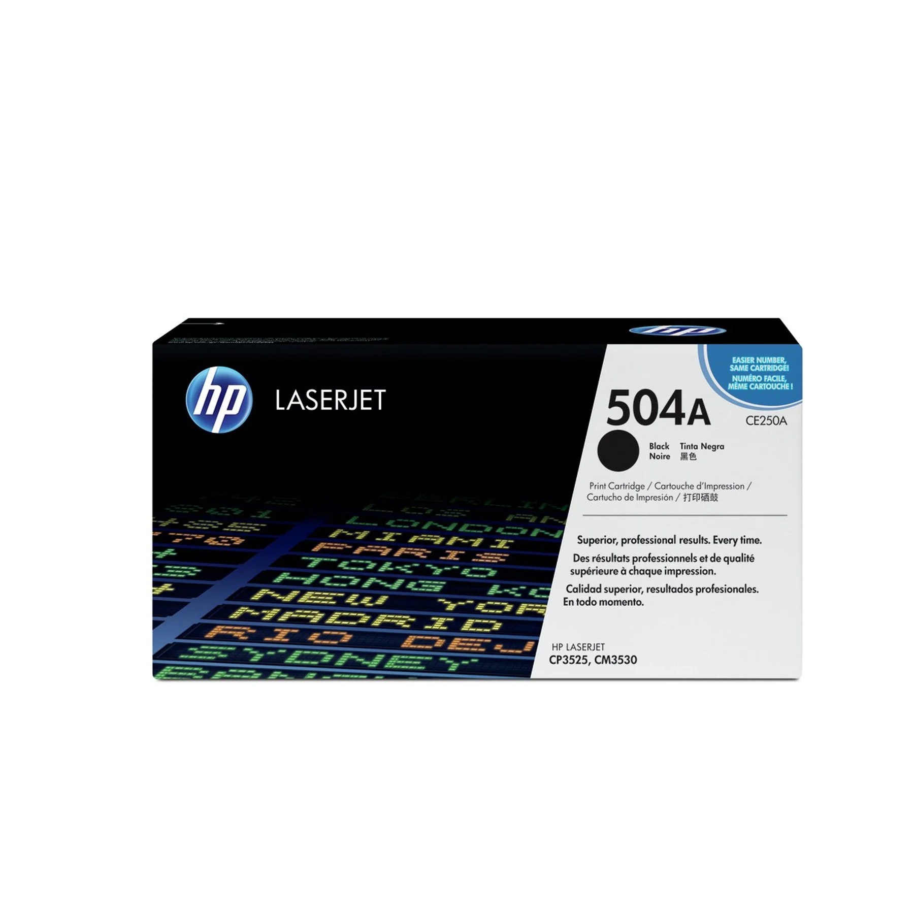 Оригинална тонер касета HP CE250A, CM3530/CP3525, 5000 страници/5%, Black