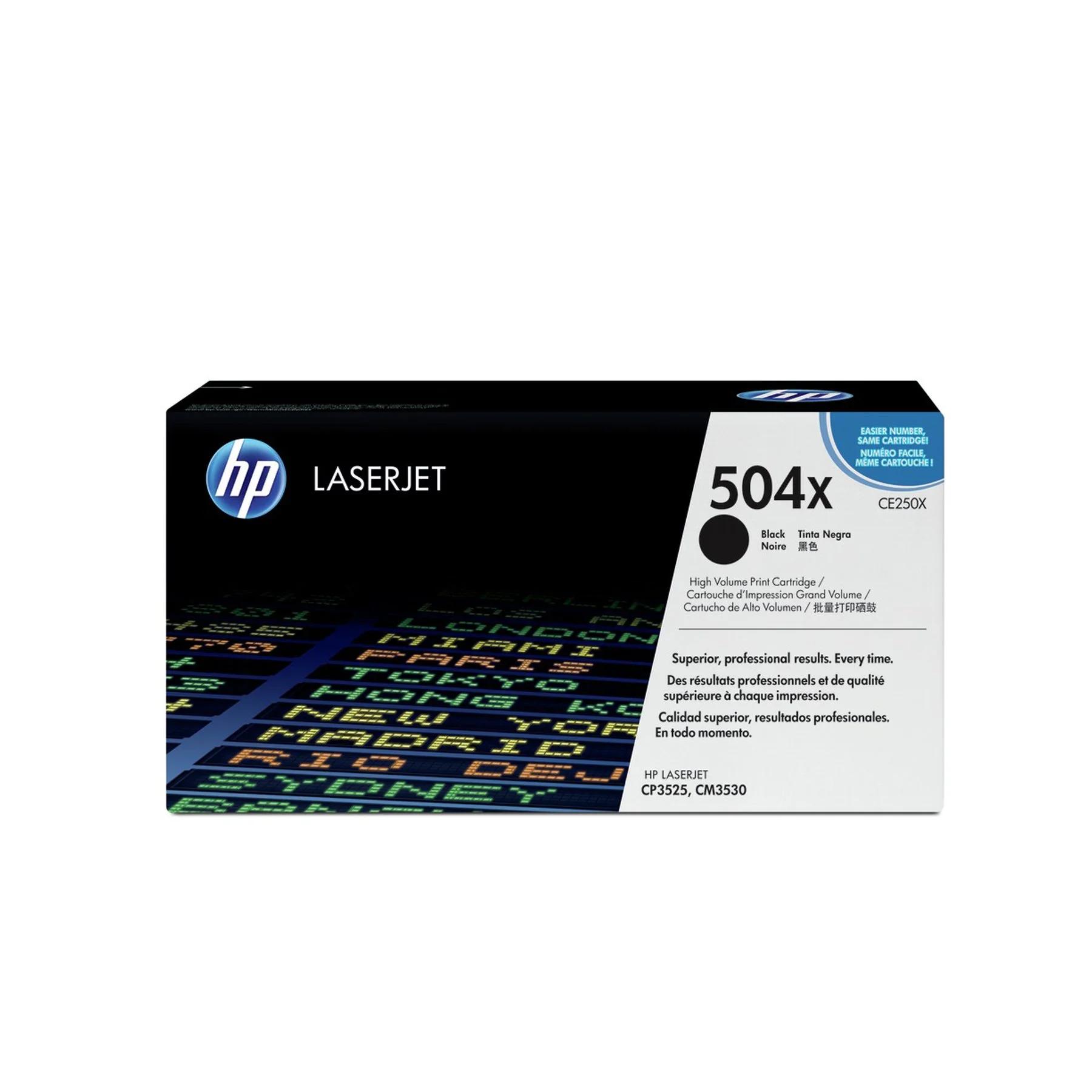 Оригинална тонер касета HP CE250X, CM3530/CP3525, 10500 страници/5%, Black