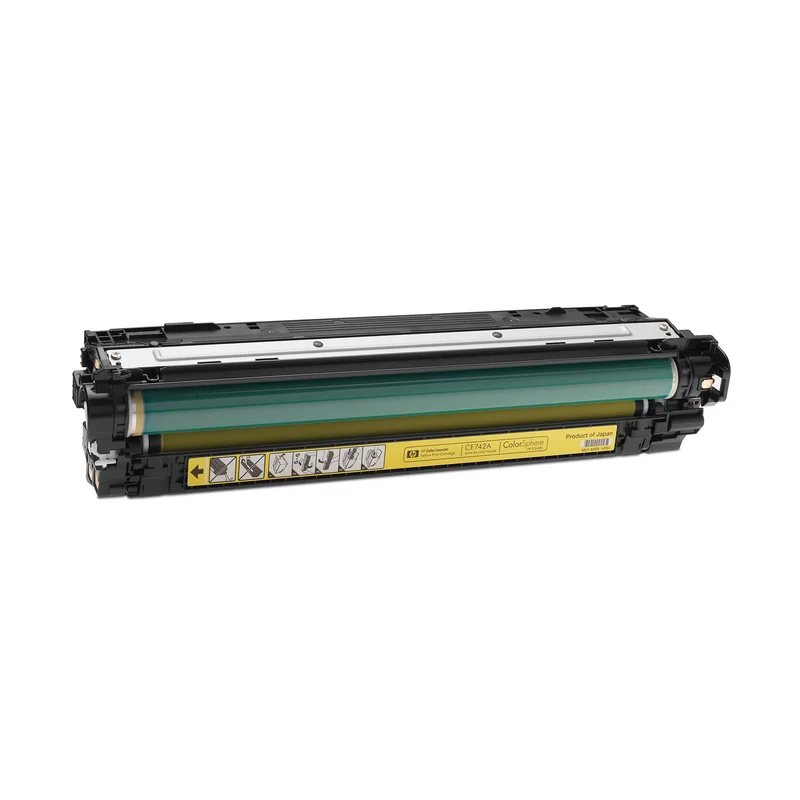 Оригинална тонер касета HP CE742A, CP5225, 7300 страници/5%, Yellow