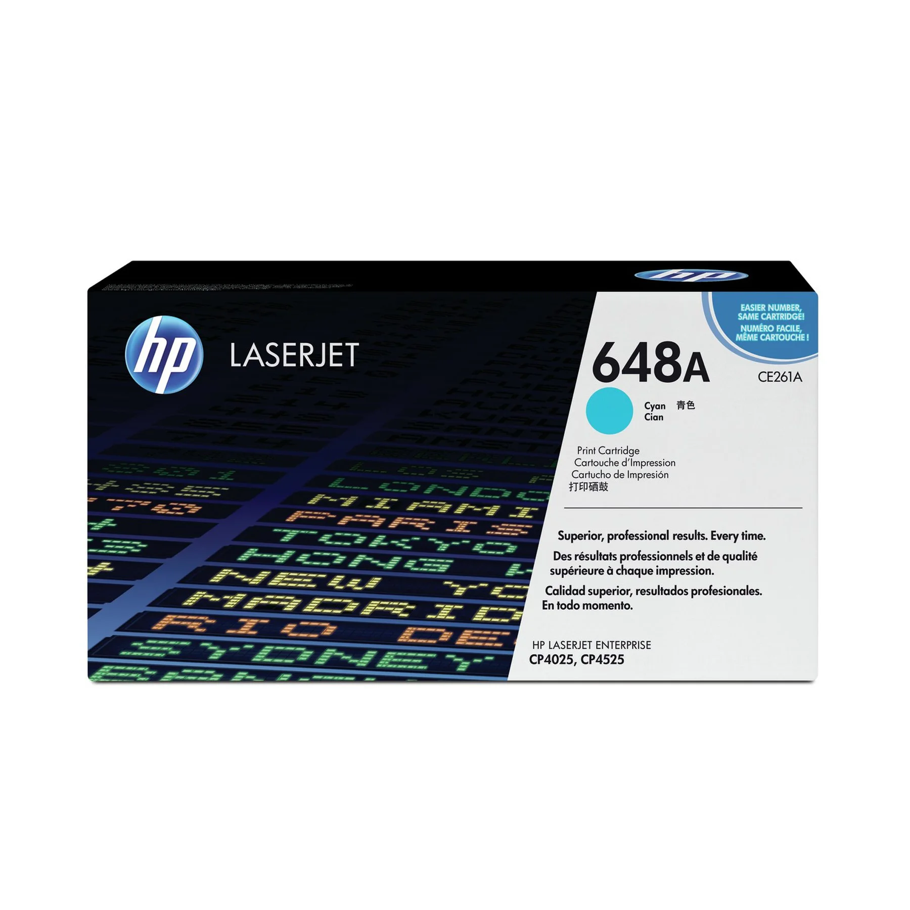 Оригинална тонер касета HP CE261A, CLJ 4525, 11 000 страници/5%, Cyan