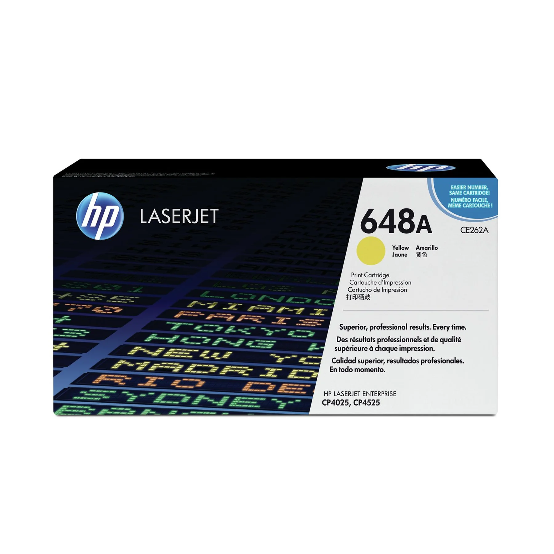 Оригинална тонер касета HP CE262A, CLJ 4525, 11 000 страници/5%, Yellow