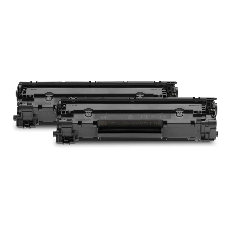 Оригинална тонер касета HP CE278AD, 2100 страници/5%, Black, 2 броя