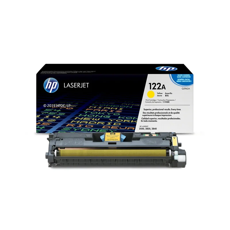 Оригинална тонер касета HP Q3962A, LJ 2550, 4000 страници/5%, Yellow