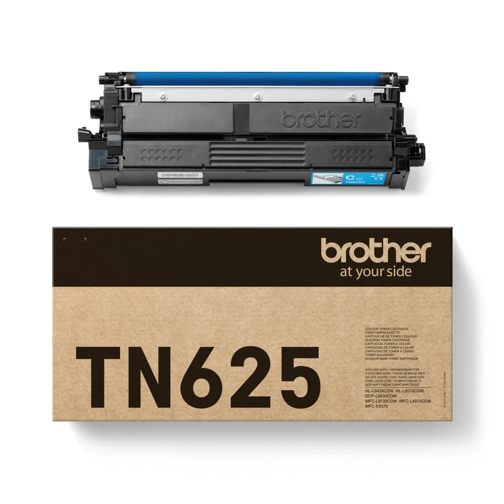 Оригинална тонер касета Brother TN-625C, L8630/8730CDW, 1800 страници/5%, Cyan