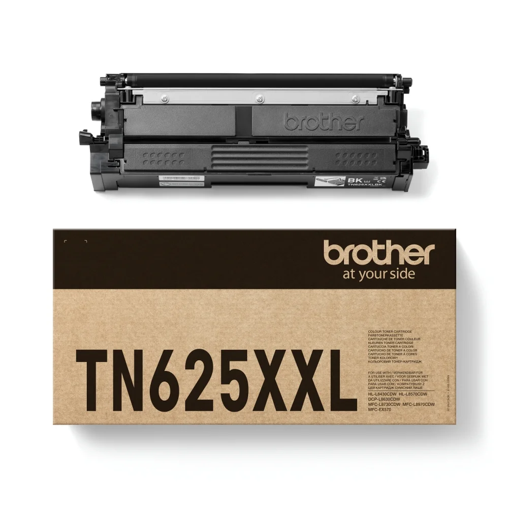 Оригинална тонер касета Brother TN-625XXLBK, L8630/8730CDW, 7500 страници/5%, Black