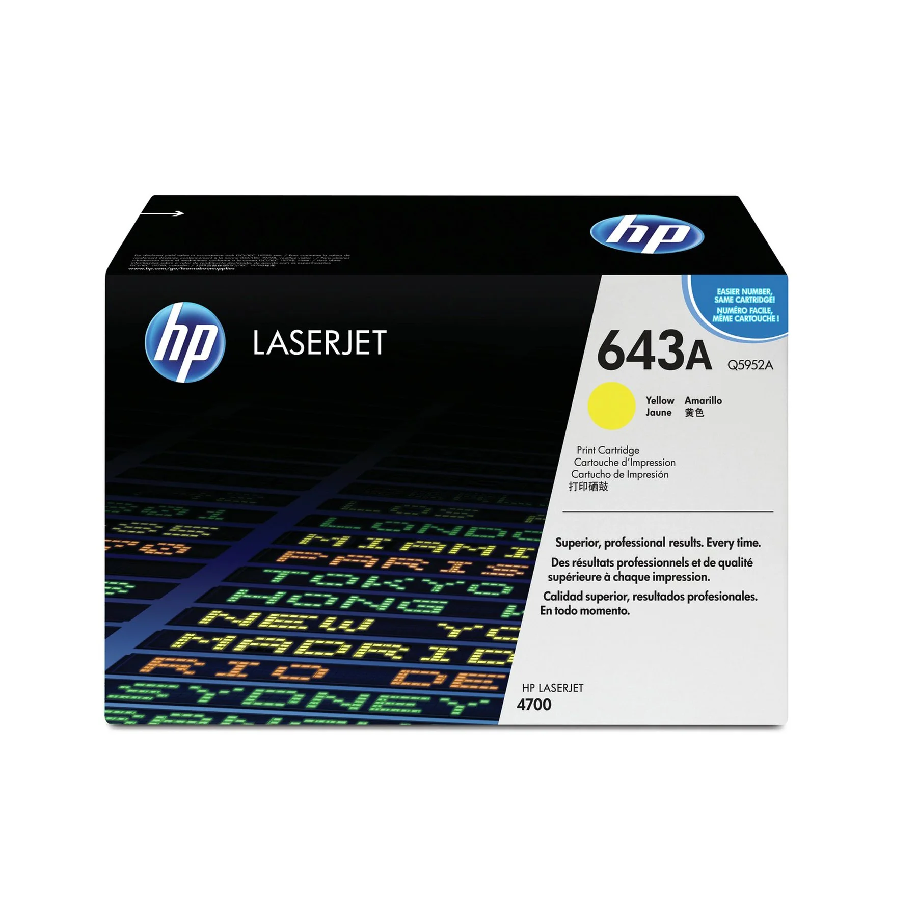 Оригинална тонер касета HP Q5952A, LJ 4700, 10 000 страници/5%, Yellow