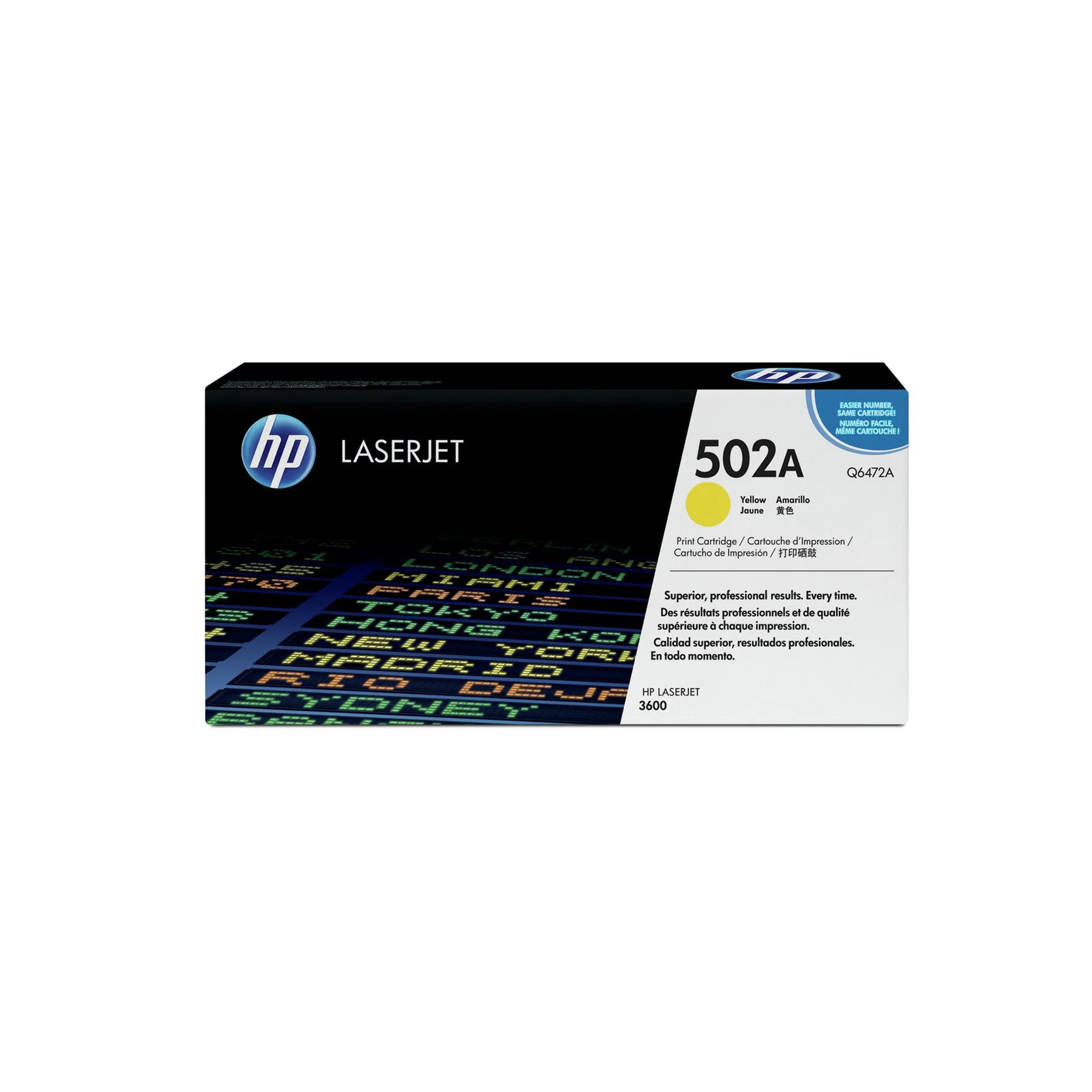 Оригинална тонер касета HP Q6472A, LJ 3600, 4000 страници/5%, Yellow