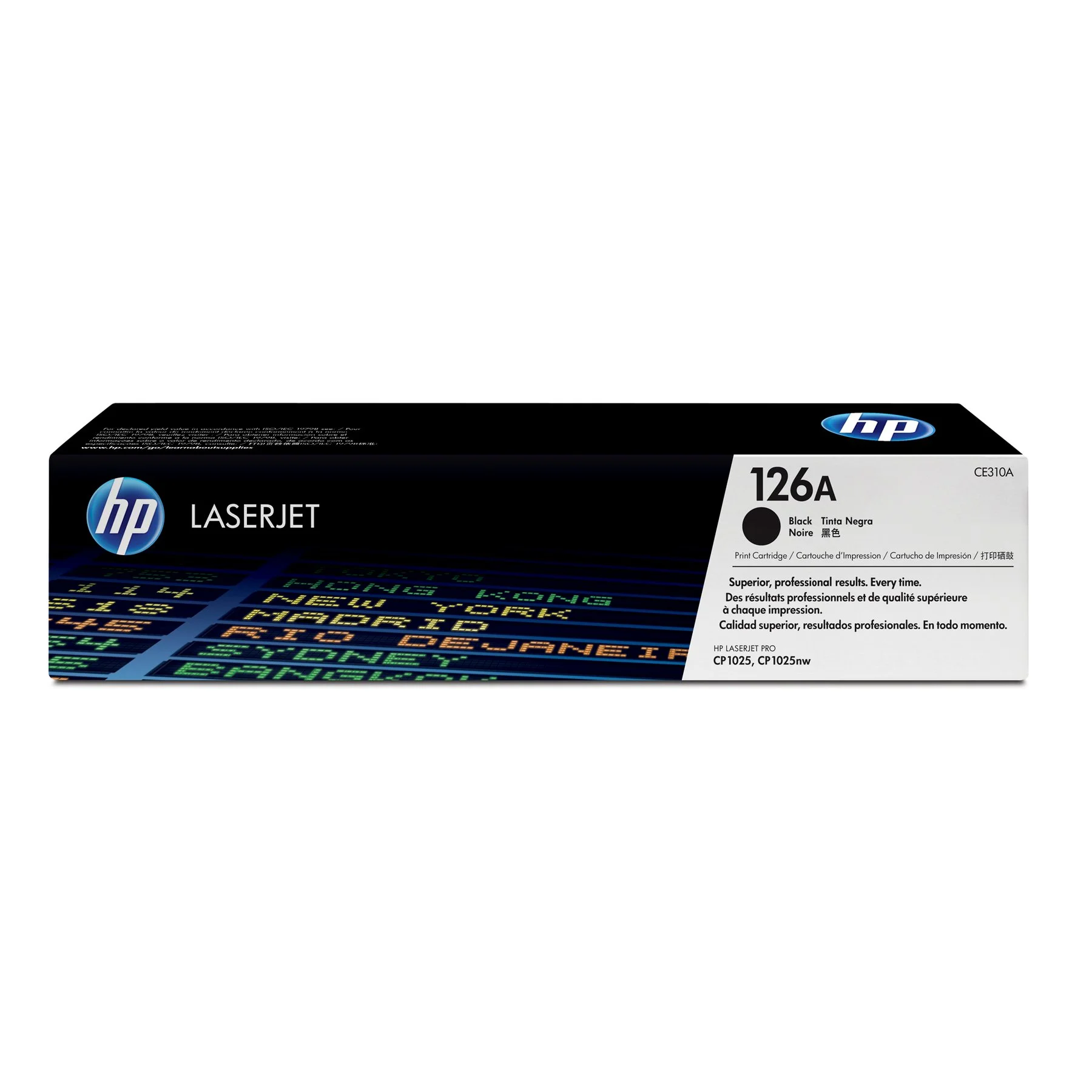 Оригинална тонер касета HP CP1025, 126A, CE310A, 1200 страници/5%, Black
