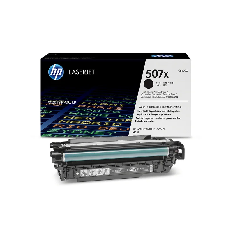 Оригинална тонер касета HP CE400X, 507X, 11000 страници/5%, Black