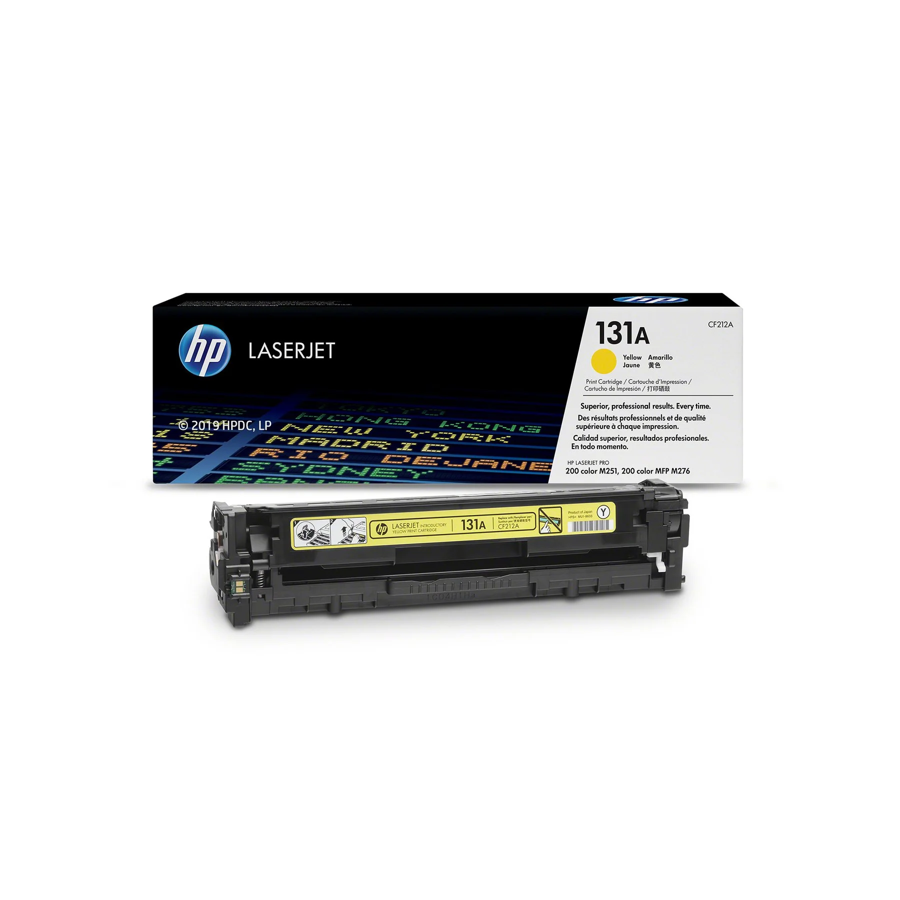 Оригинална тонер касета HP CF212A, 131A, 1800 страници/5%, Yellow