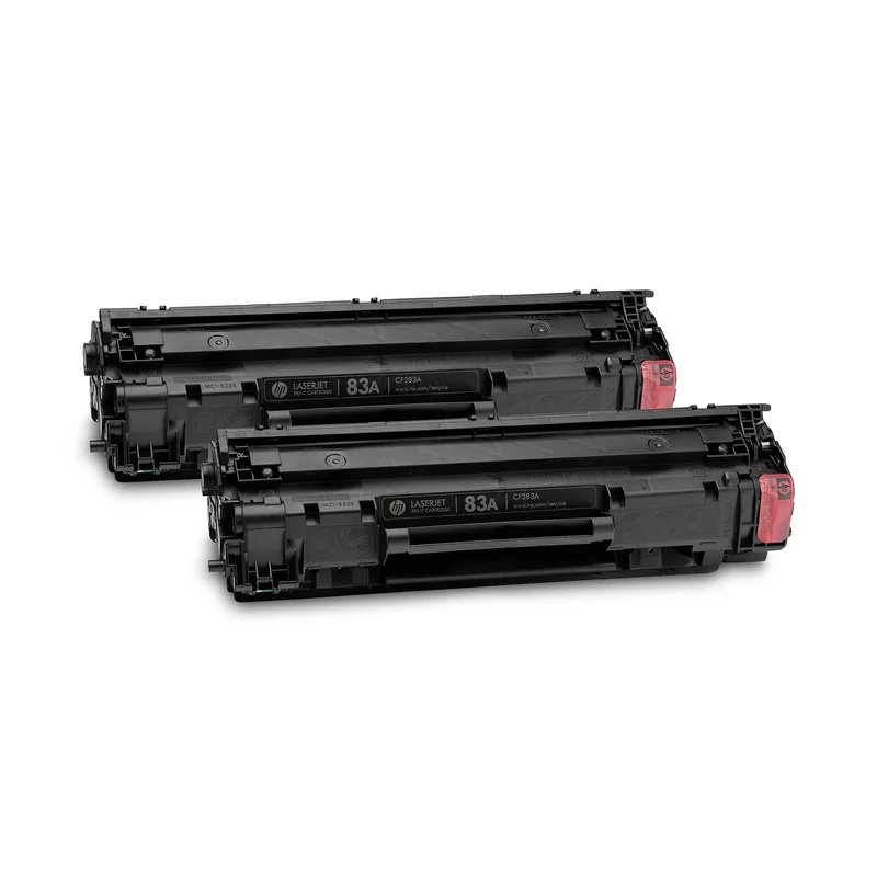 Оригинална тонер касета HP CF283AD, 1500 страници/5%, Black, 2 броя