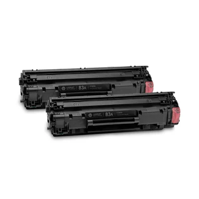 Оригинална тонер касета HP CF283AD, 1500 страници/5%, Black, 2 броя