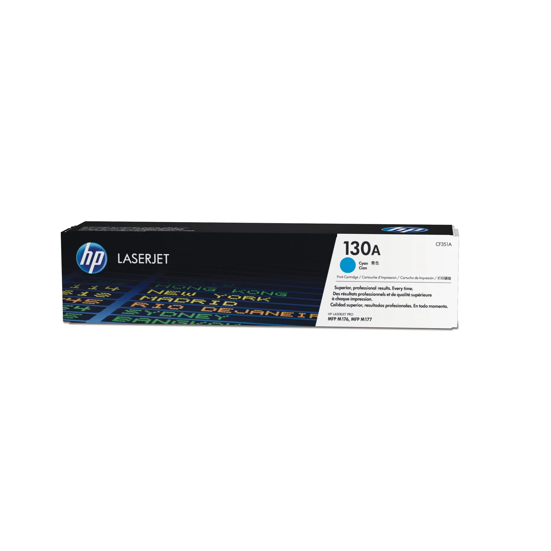 Оригинална тонер касета HP CF351A, M176/177, 130A, 1000 страници/5%, Cyan