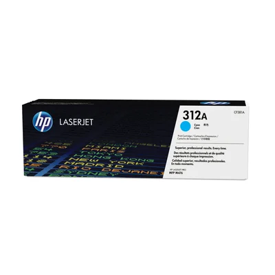 Оригинална тонер касета HP CF381A, 312A, 2700 страници/5%, Cyan