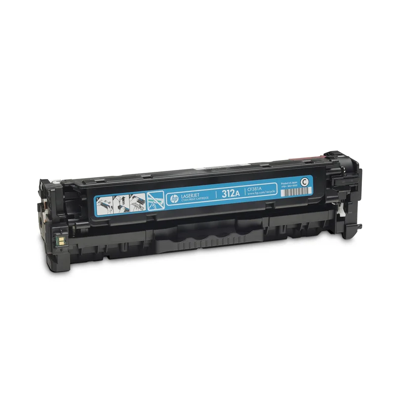 Оригинална тонер касета HP CF381A, 312A, 2700 страници/5%, Cyan