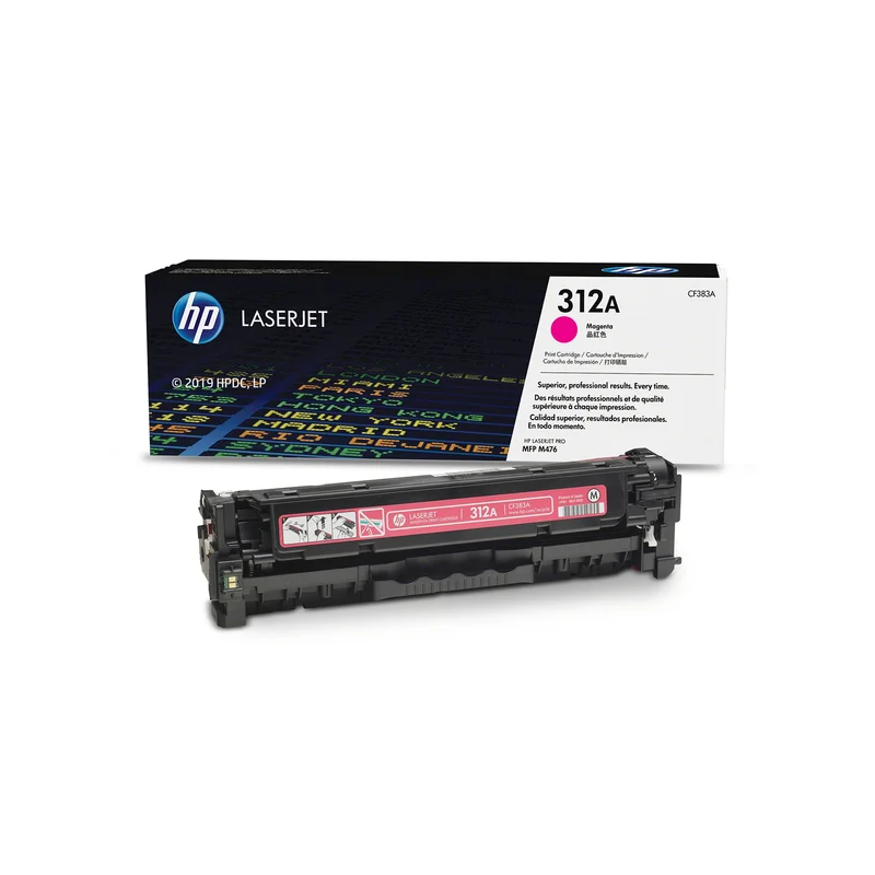Оригинална тонер касета HP CF383A, 312A, 2700 страници/5%, Magenta
