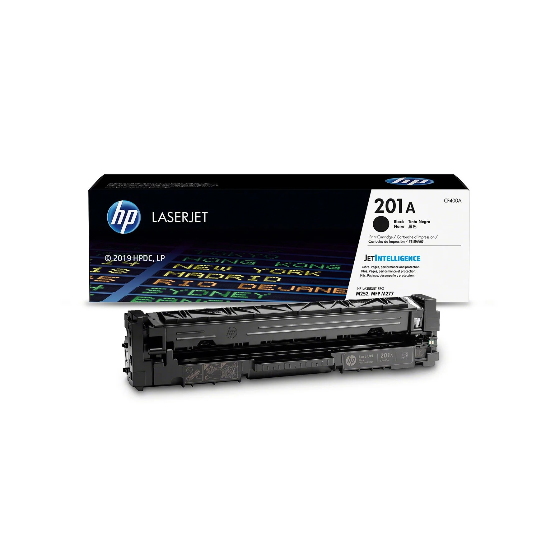 Оригинална тонер касета HP CF400A, 201A, 1500 страници/5%, Black