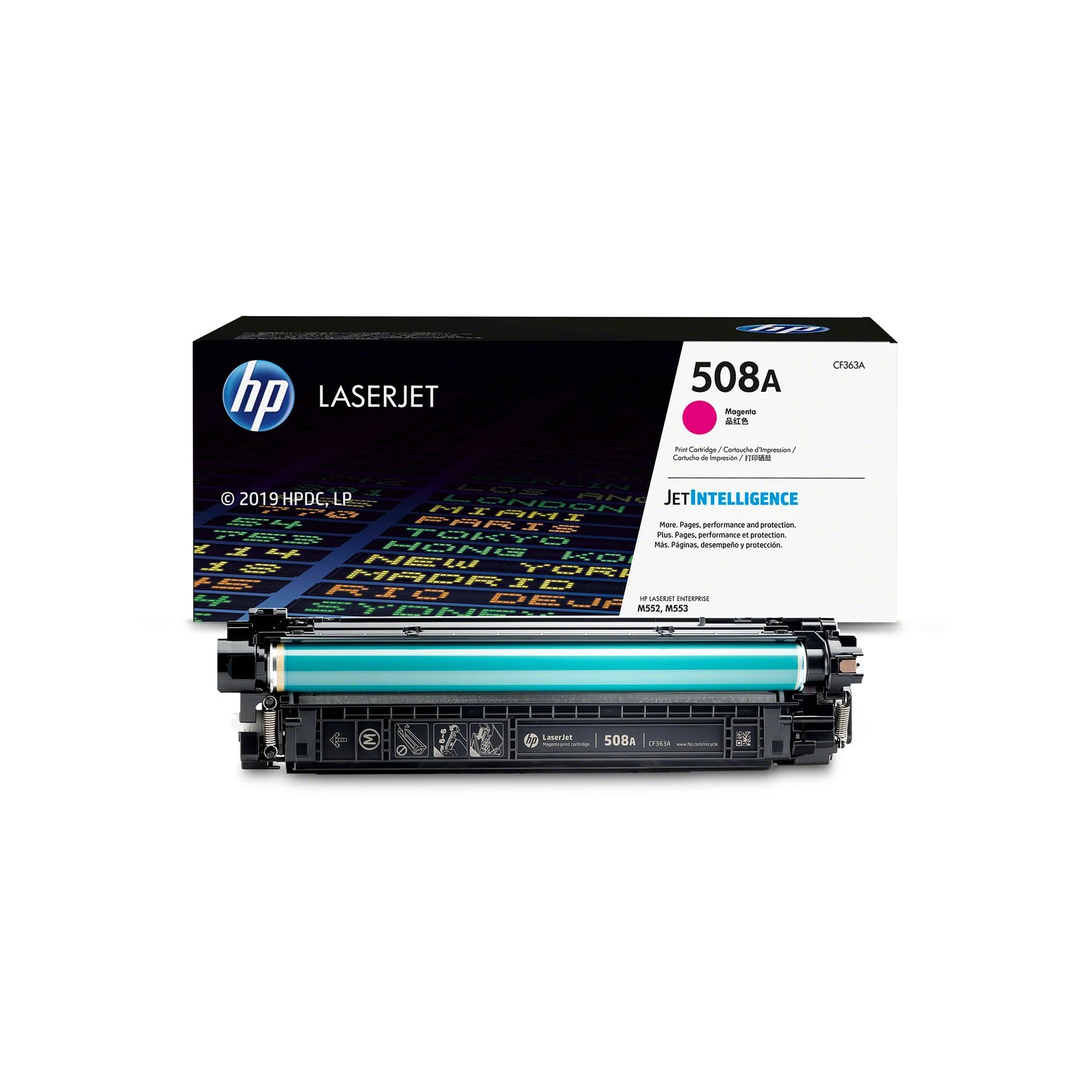 Оригинална тонер касета HP CF363A, 5000 страници/5%, Magenta