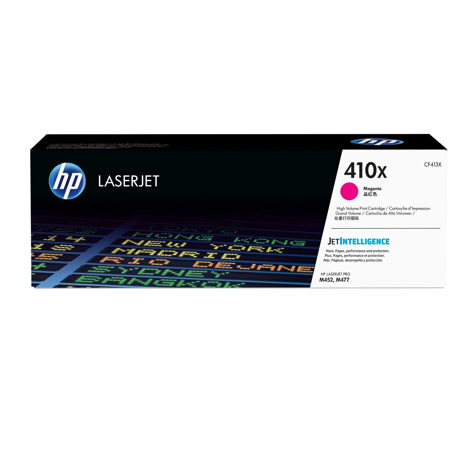 Оригинална тонер касета HP CF413X, 410X, 5000 страници/5%, Magenta