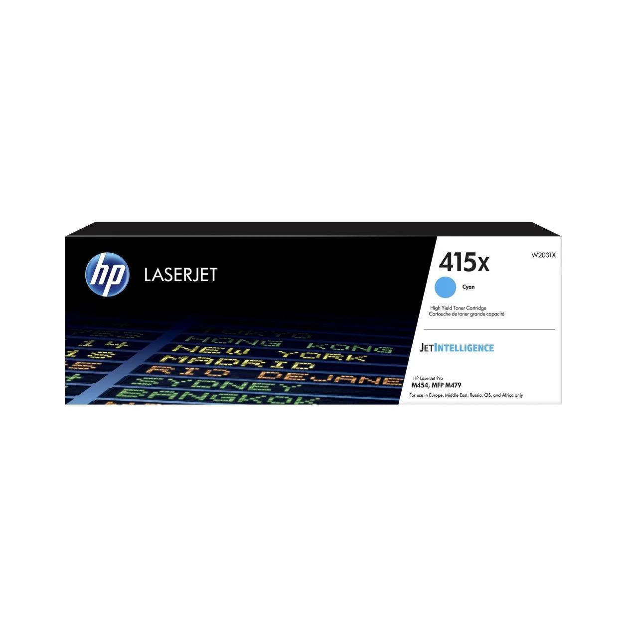 Оригинална тонер касета HP W2031X, 6000 страници/5%, Cyan