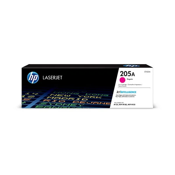 Оригинална тонер касета HP CF533A 205A, 900 страници/5%, Magenta