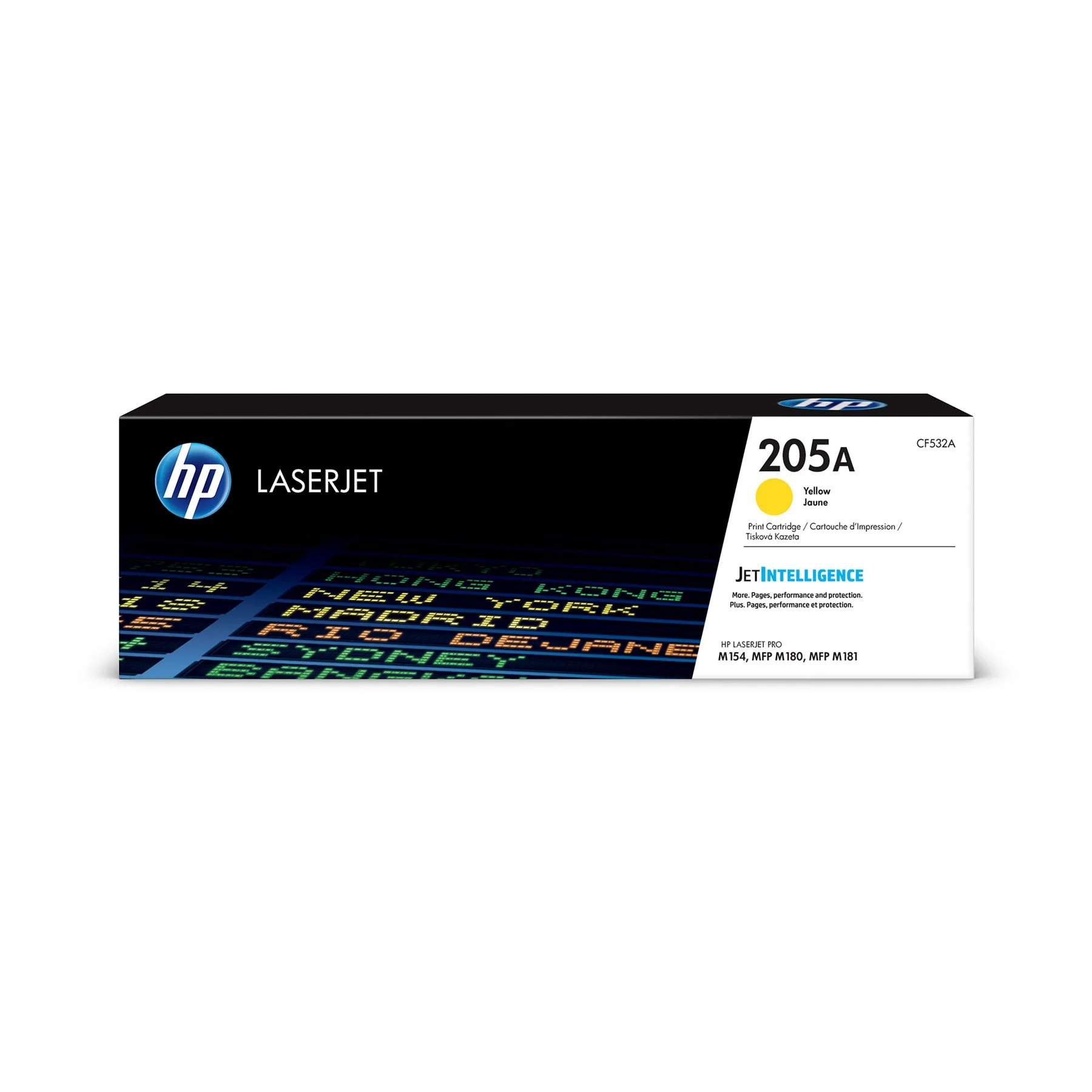 Оригинална тонер касета HP CF532A 205A, 900 страници/5%, Yellow