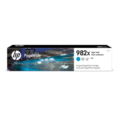 Оригинална тонер касета HP 982X, T0B27A, 16000 страници/5%, Cyan