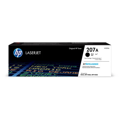 Оригинална тонер касета HP 207A W2210A, M255dw/M283fdn, 1350 страници/5%, Black