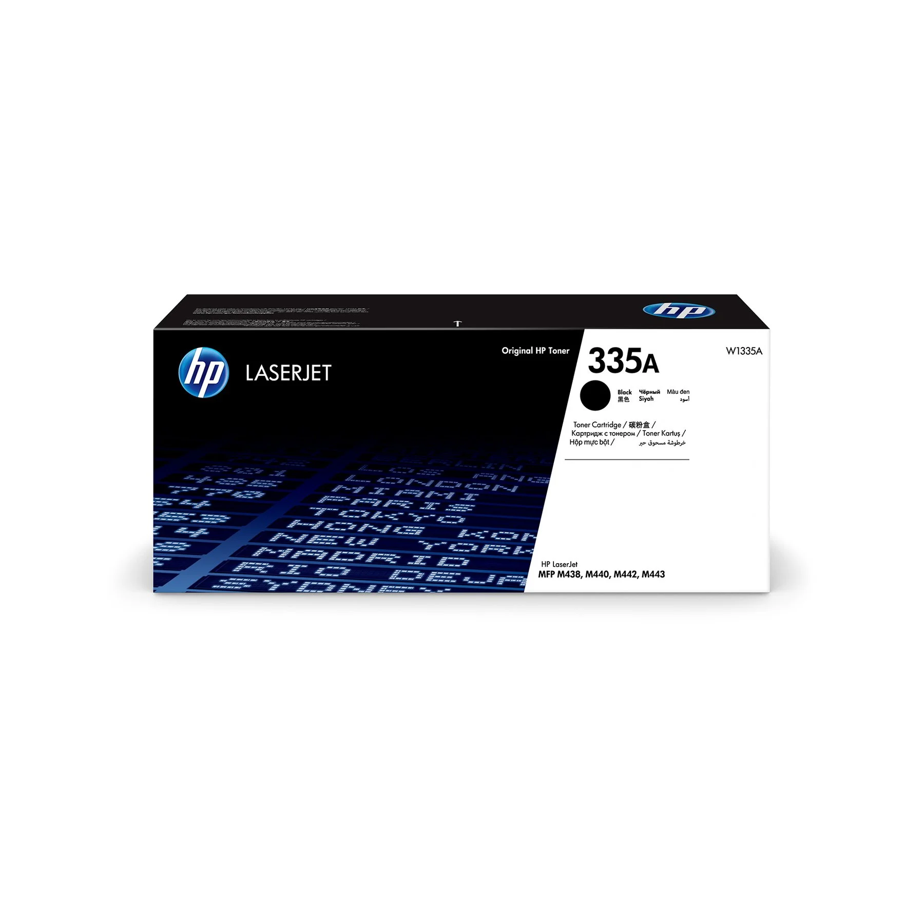 Оригинална тонер касета HP HP 335A, W1335A, 7400 страници/5%, Black