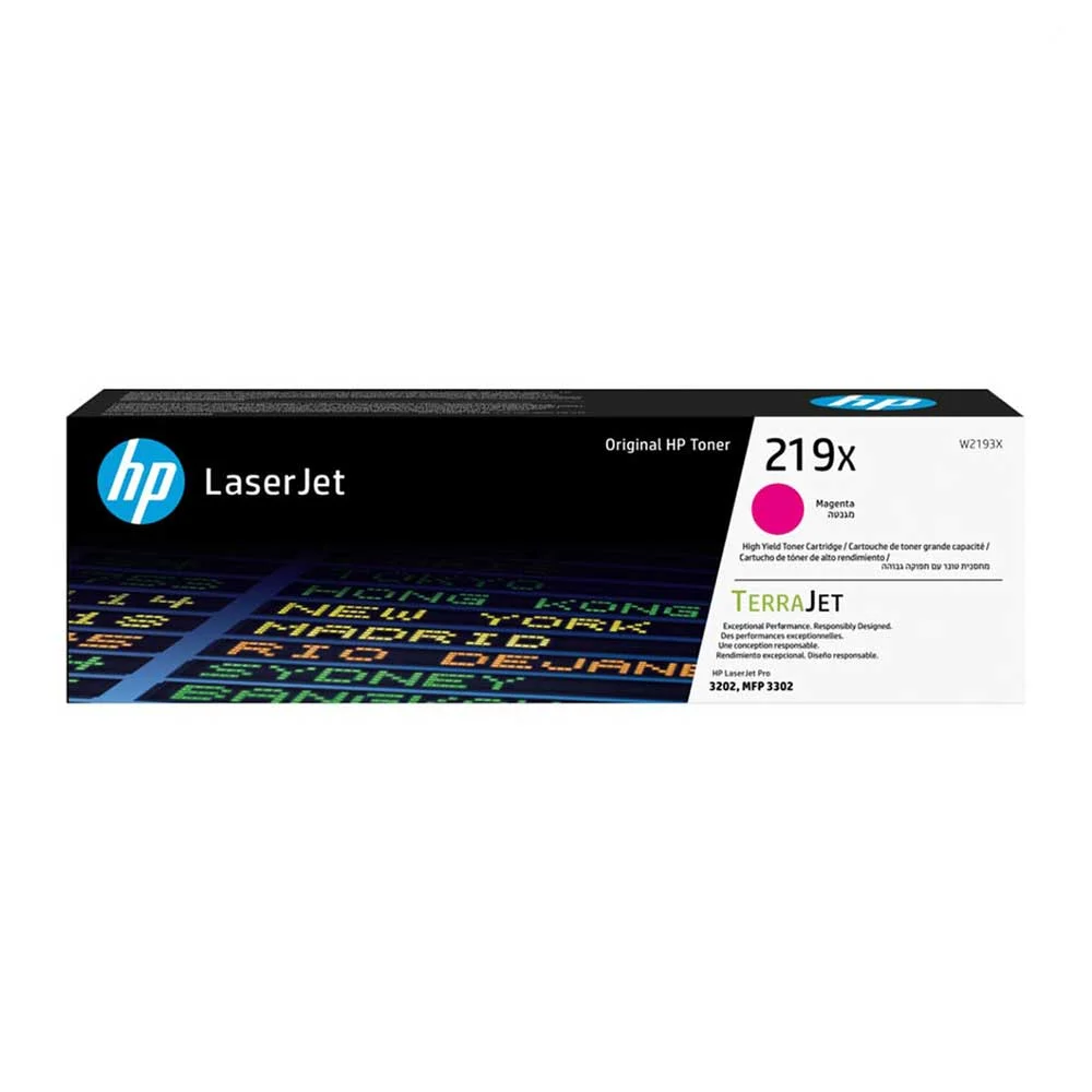 Оригинална тонер касета HP W2193X, 219X, LJ PRO 3302, 2500 страници/5%, Magenta