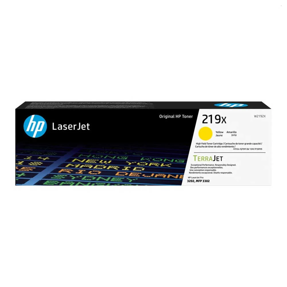 Оригинална тонер касета HP W2192X, 219X, LJ PRO 3302, 2500 страници/5%, Yellow