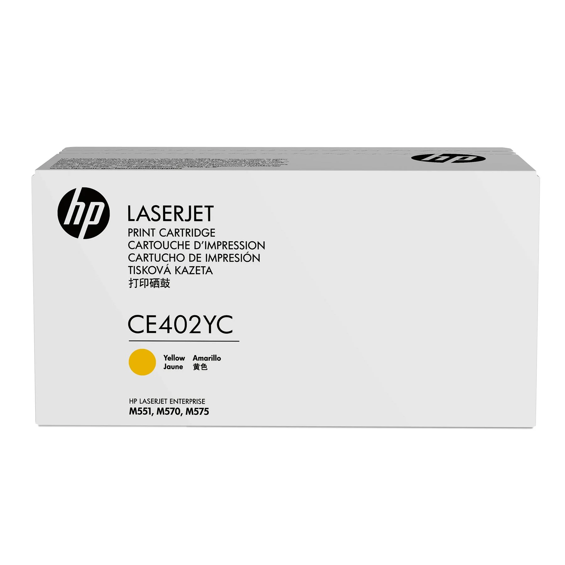 Оригинална тонер касета HP CE402YC, 507A, 6000 страници/5%, Yellow