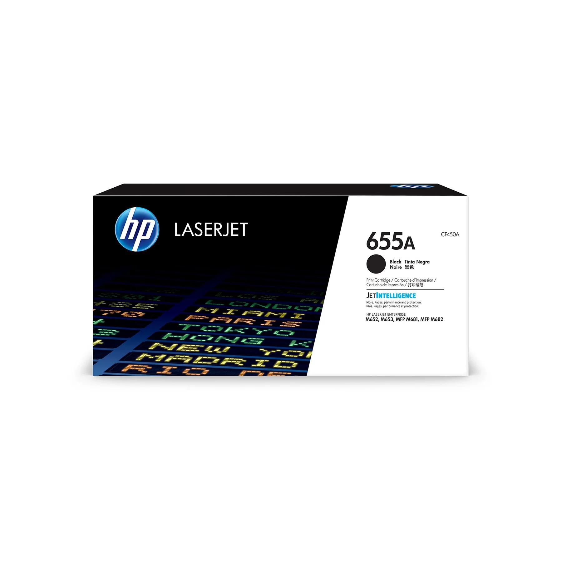 Оригинална тонер касета HP CF450A, M652/681, 12500 страници/5%, Black